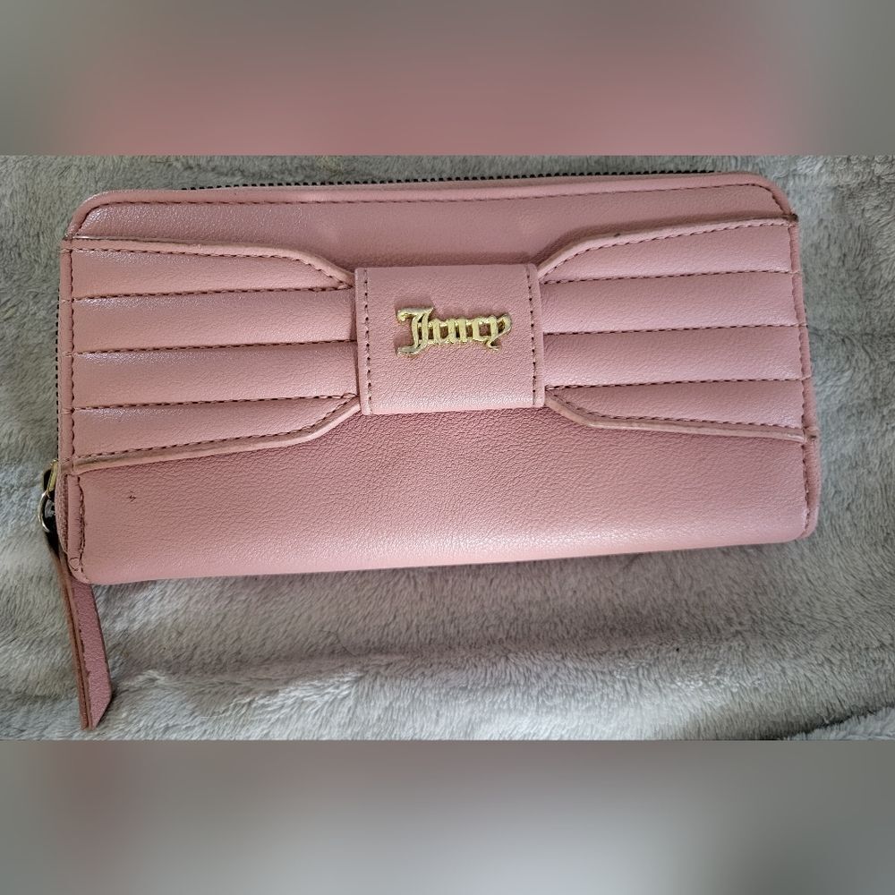 Juicy Couture Pink Bow Wallet